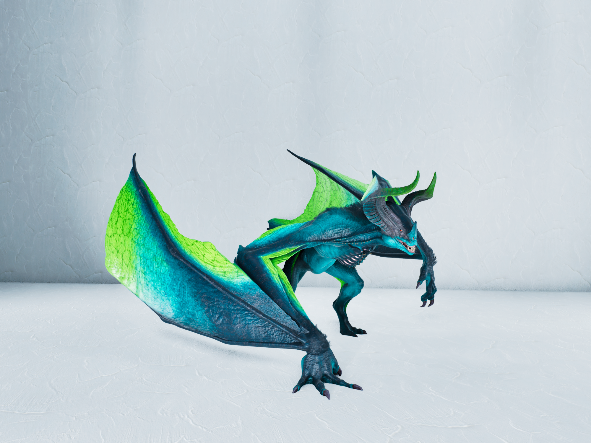 Gigadesmodus — Teal/Lime