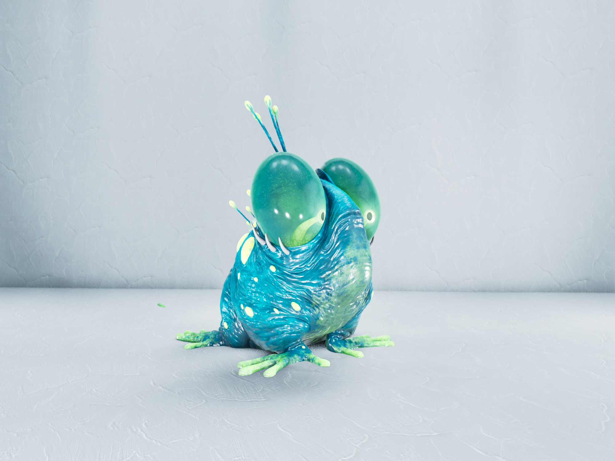 Gloon — Teal/Lime