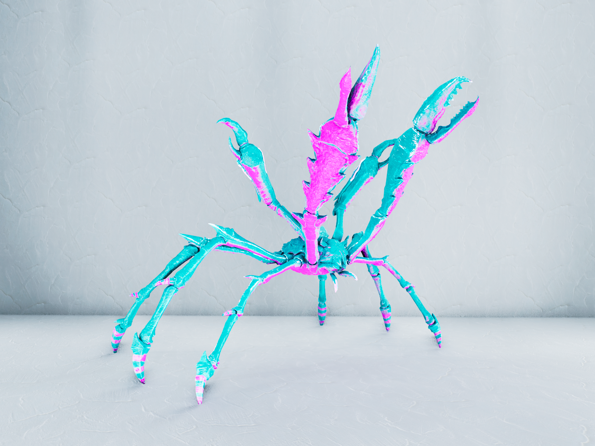 Karkinos — Cyan/Pink