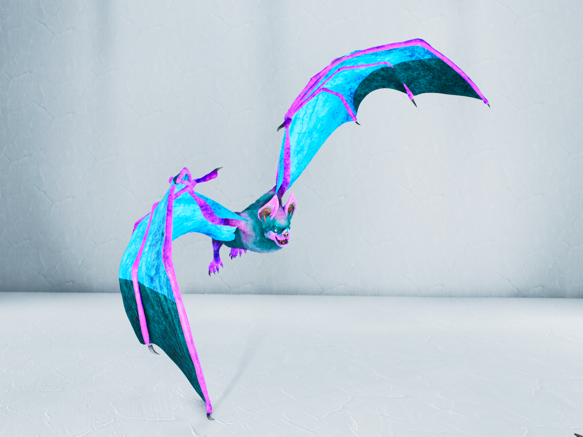 S-Desmodus — Cyan/Pink