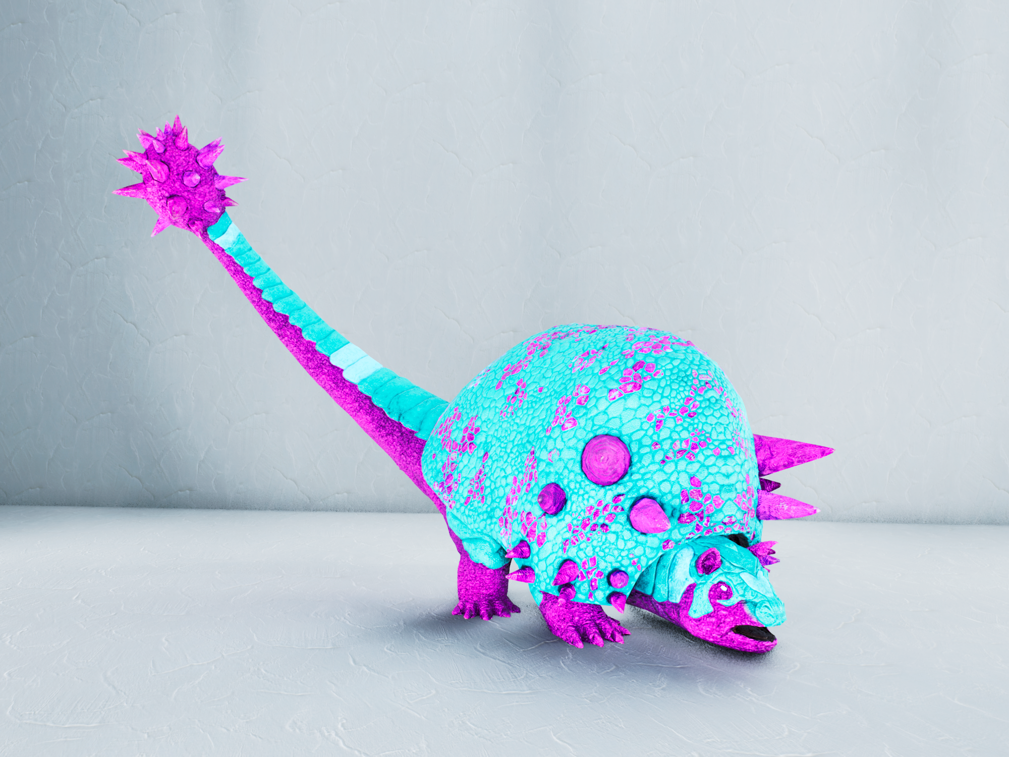 S-Doedicurus — Cyan/Pink