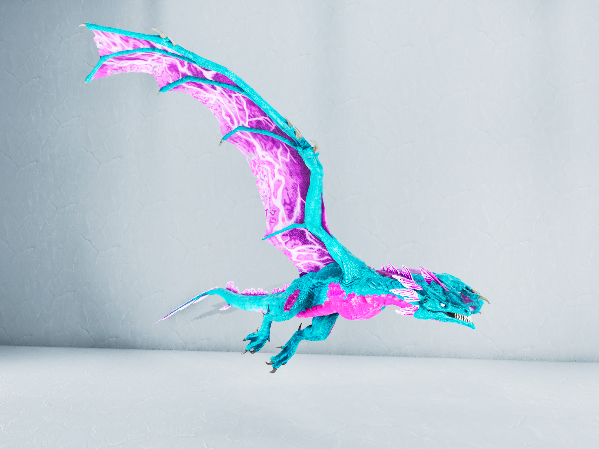 S-Lightning Wyvern — Cyan/Pink