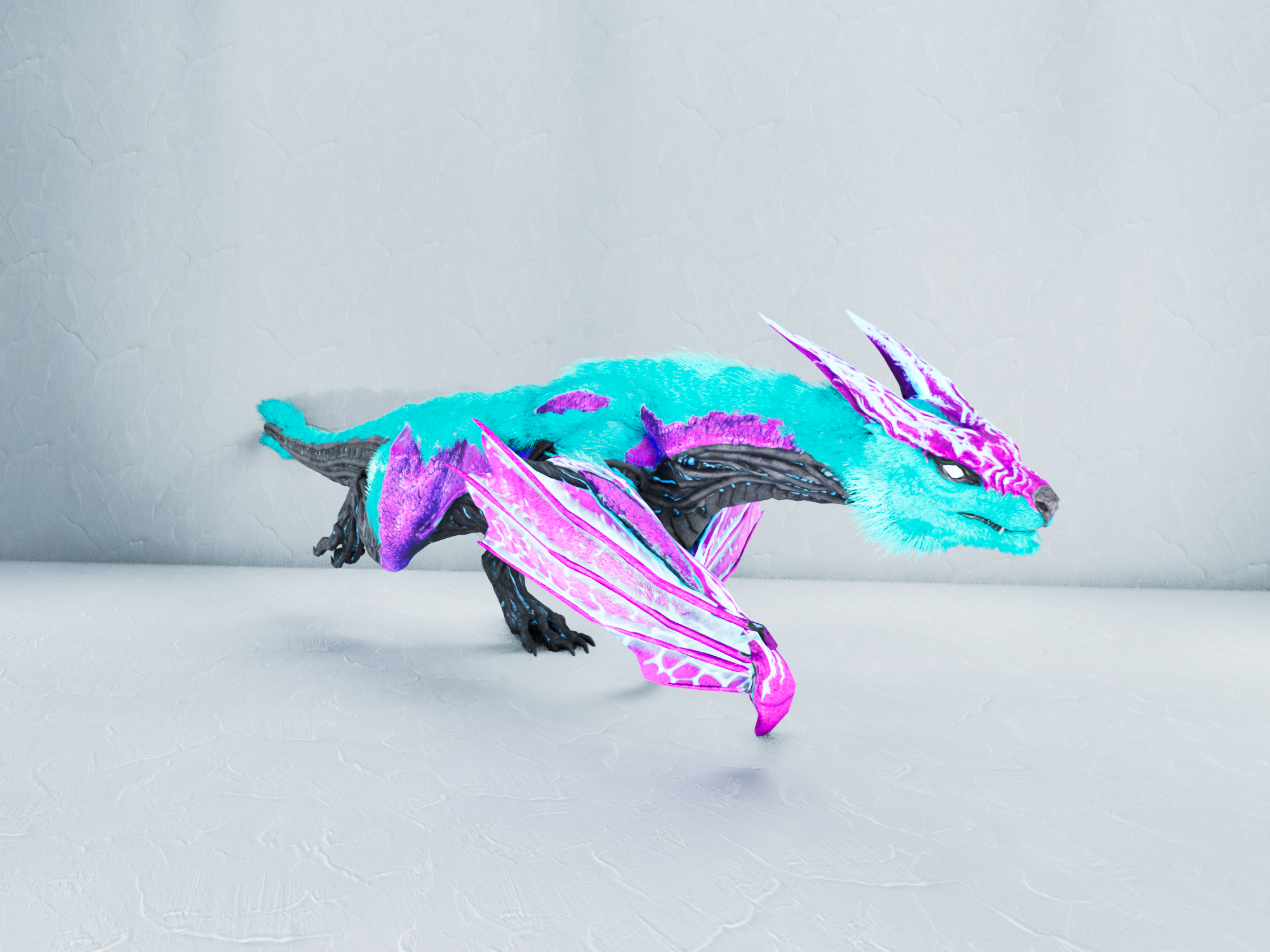 S-Managarmr — Cyan/Pink