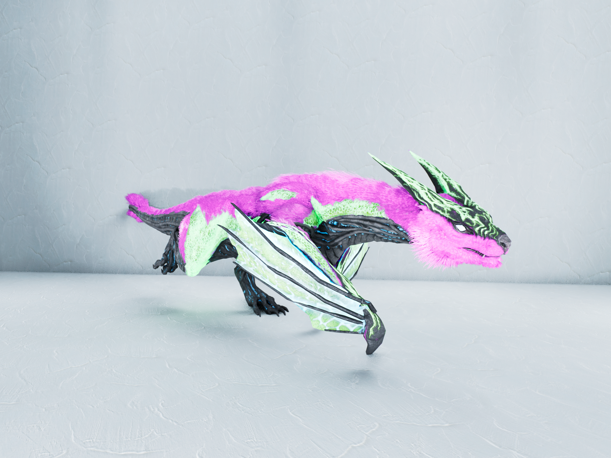 S-Managarmr — Pink/Green