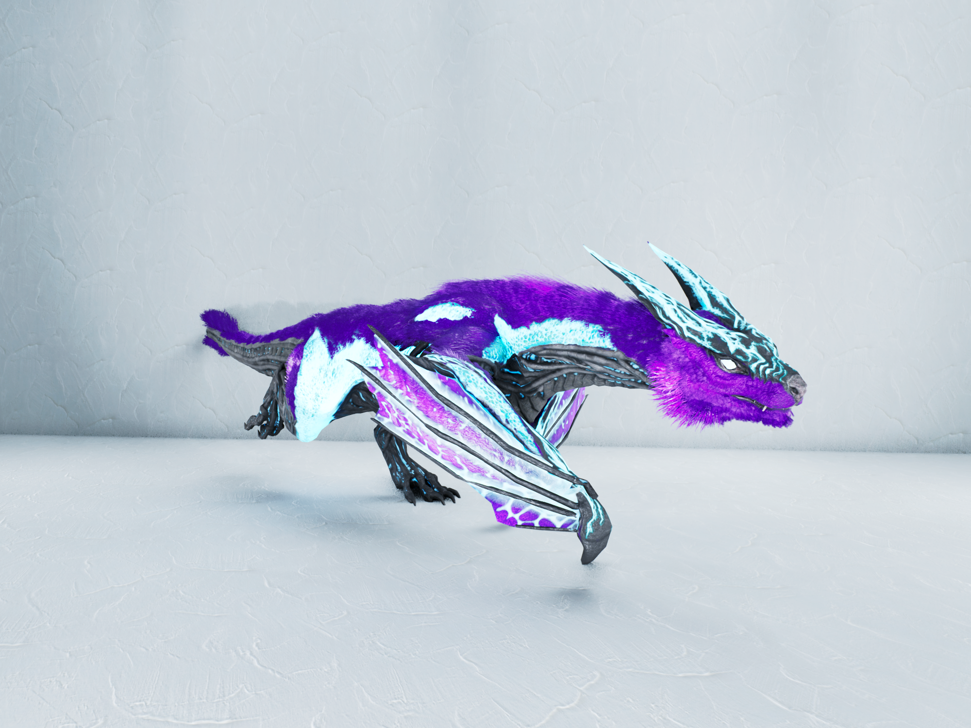 S-Managarmr — Purple/Cyan