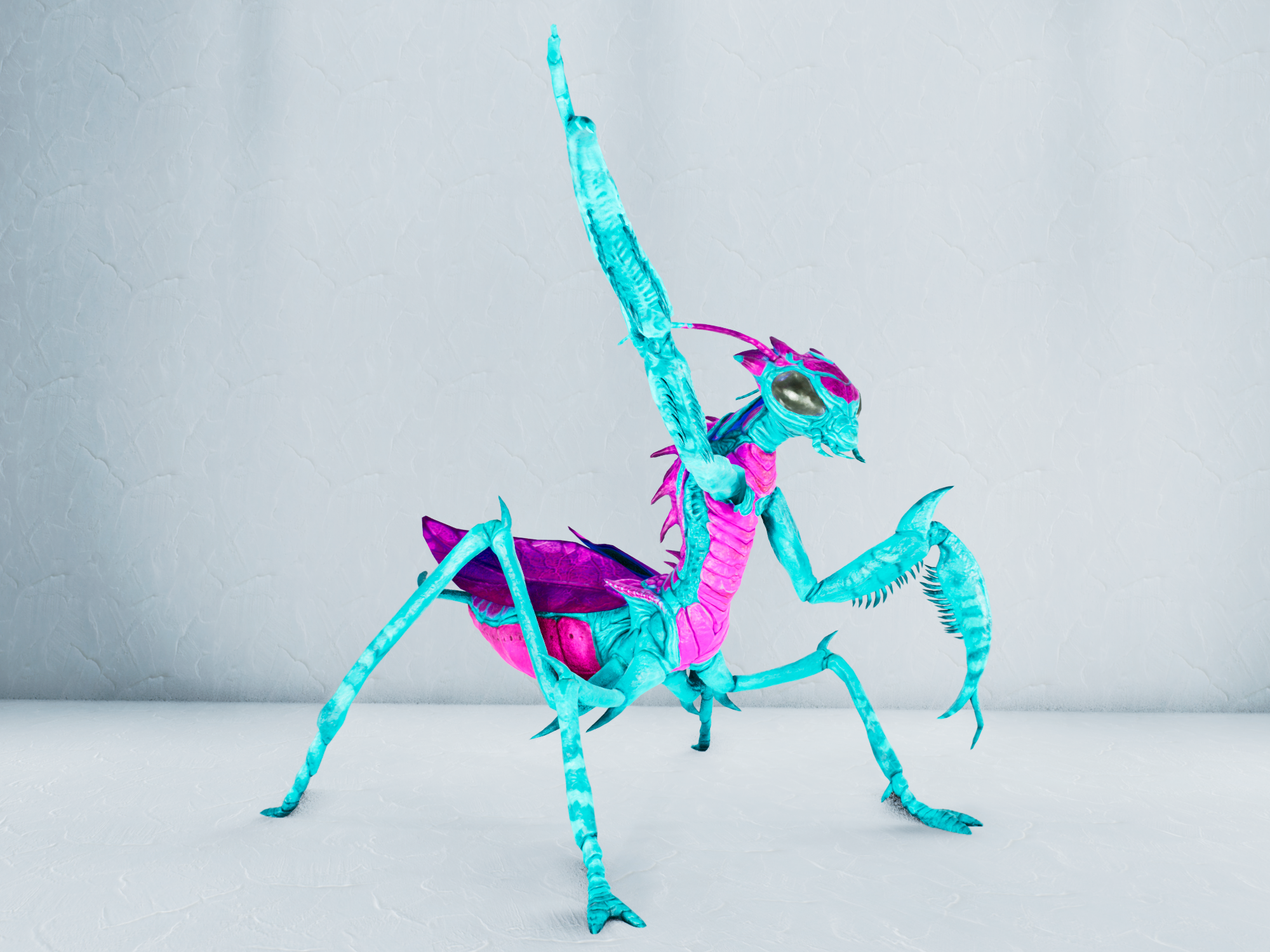 S-Mantis — Pink/Cyan
